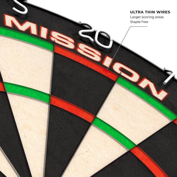 Mission - Samurai Ii - Ultra Vékony Drótozás - Dartscheiben - Direct Darts - 7