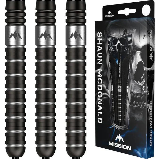 Mission - Shaun Mcdonald Schwarz Pvd - 95% - Steeldarts - Direct Darts - 6