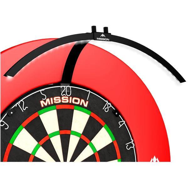Mission - Torus 100 - Faltbare Reiselampe - Dartboard Beleuchtung - Direct Darts - 1