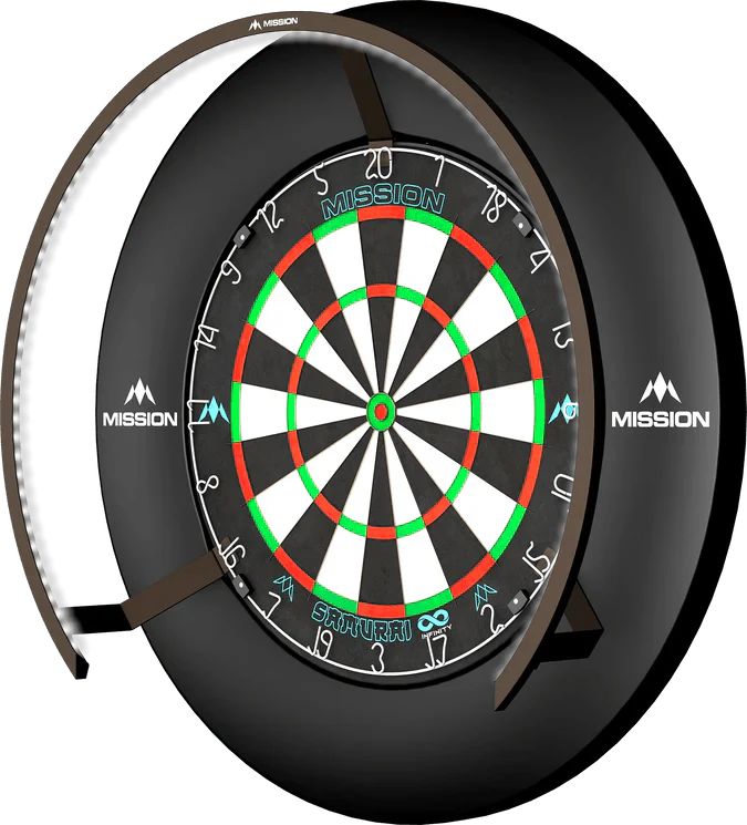 Mission - Torus 270 Bronze- Dartboard Beleuchtung - Direct Darts - 1