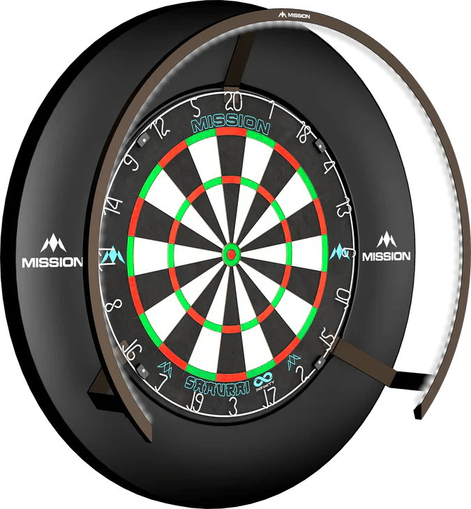 Mission - Torus 270 Bronze- Dartboard Beleuchtung - Direct Darts - 6