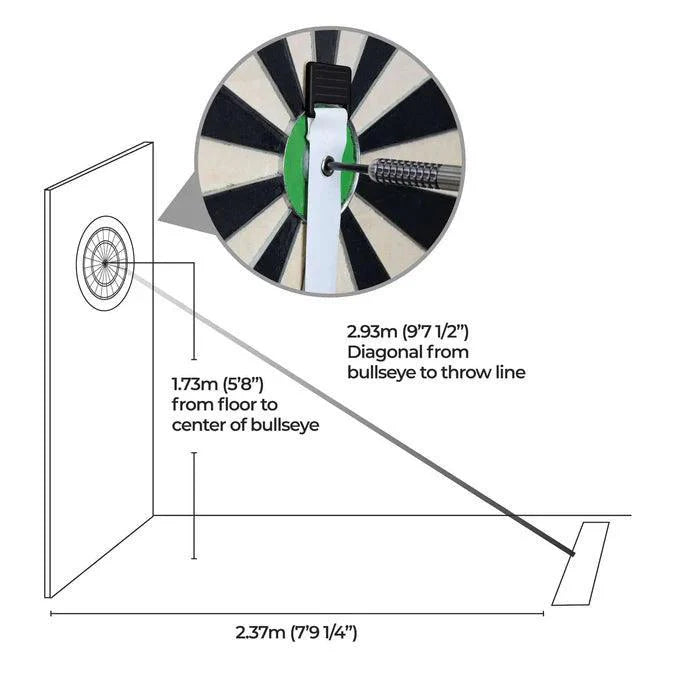 Mission - Rollbandmaß Für Dartboard Und Oche Einstellung - Direct Darts - 4