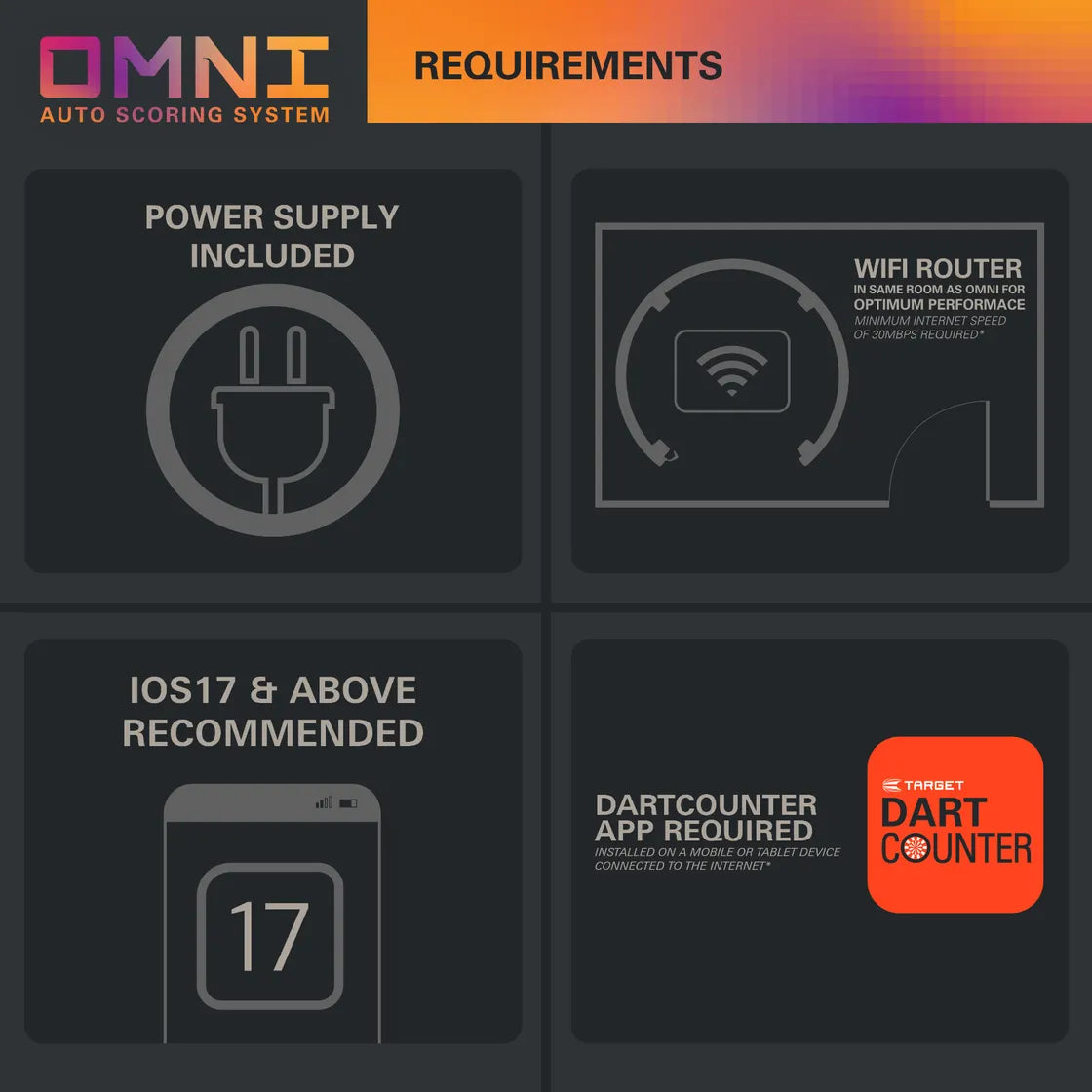 Target - Omni Auto Scoring System - Direct Darts - 8