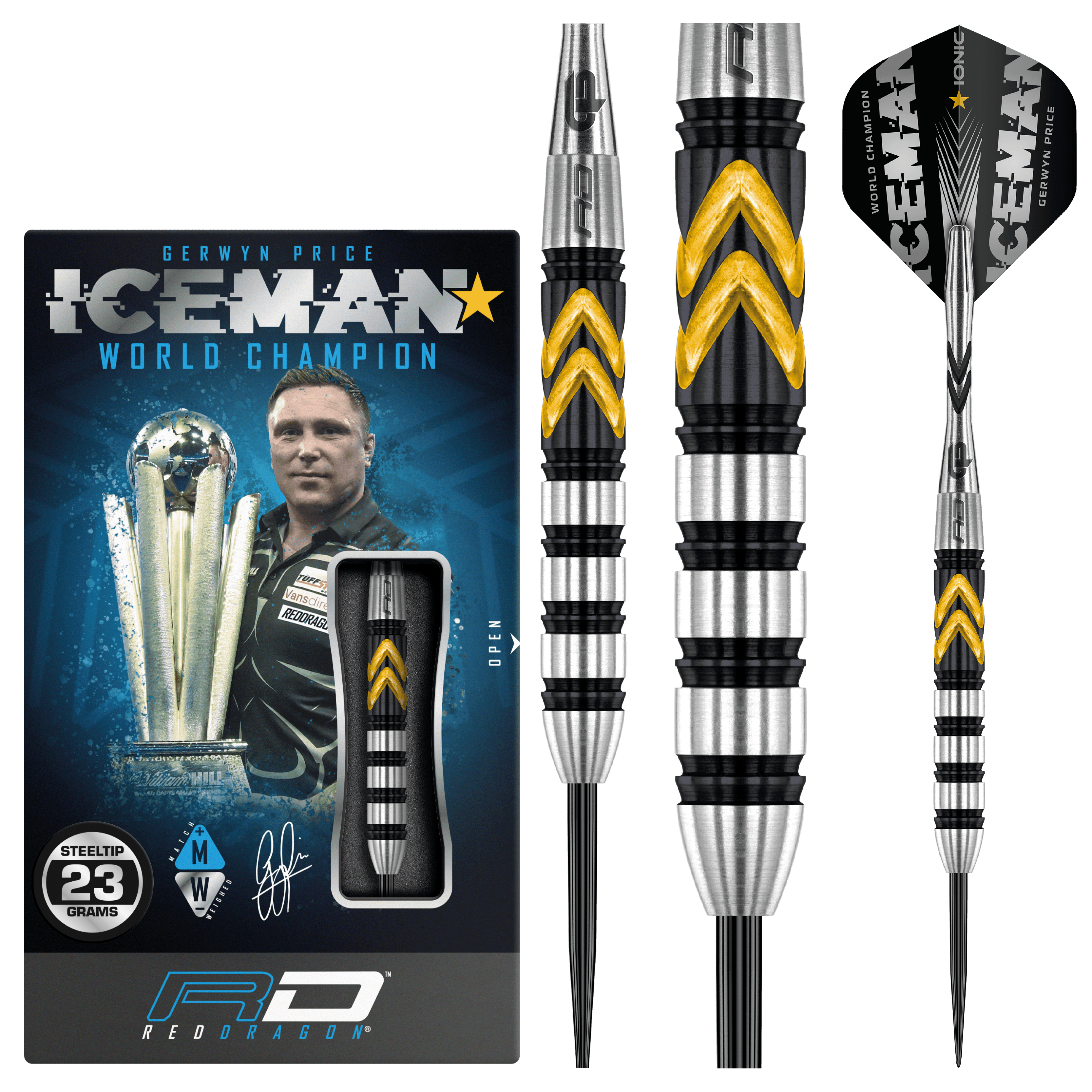 Red Dragon - Gerwyn Price Thunder Se 90% - Steeldarts - Direct Darts - 2