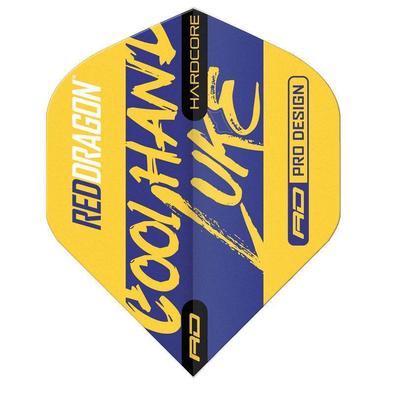 Red Dragon - Luke Humphries Gelbhardcore - 100 Micron - Dart Flights - Direct Darts - 3