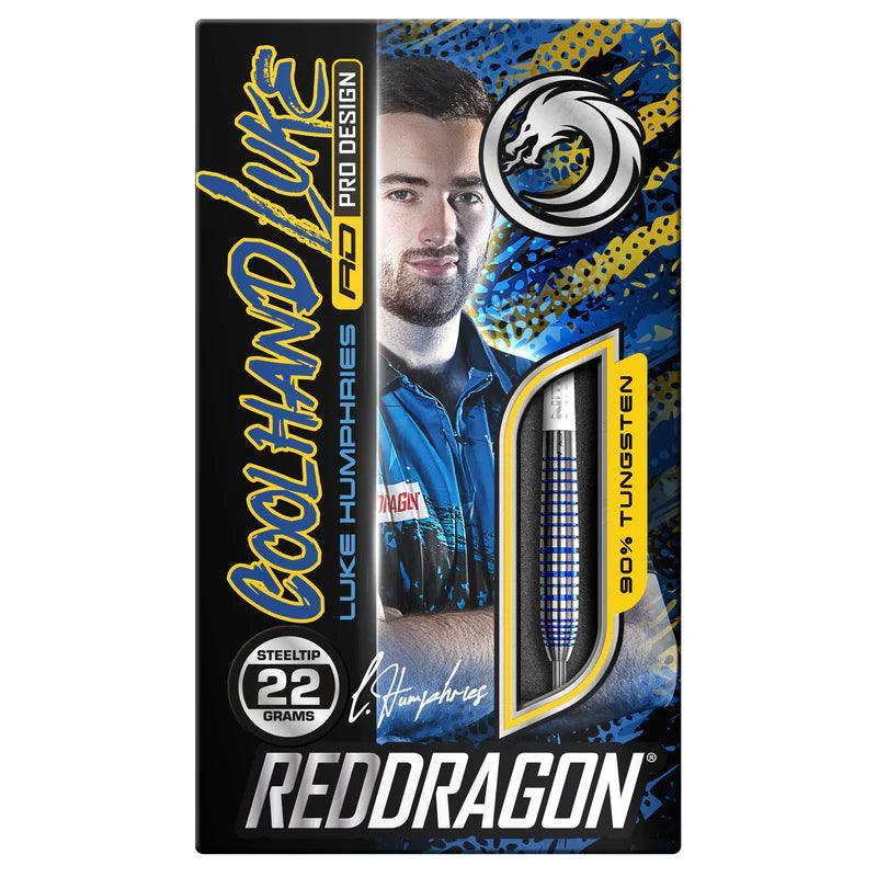 Red Dragon - Luke Humphries Tx3 Cool Blue - 90% - Steeldarts - Direct Darts - 4
