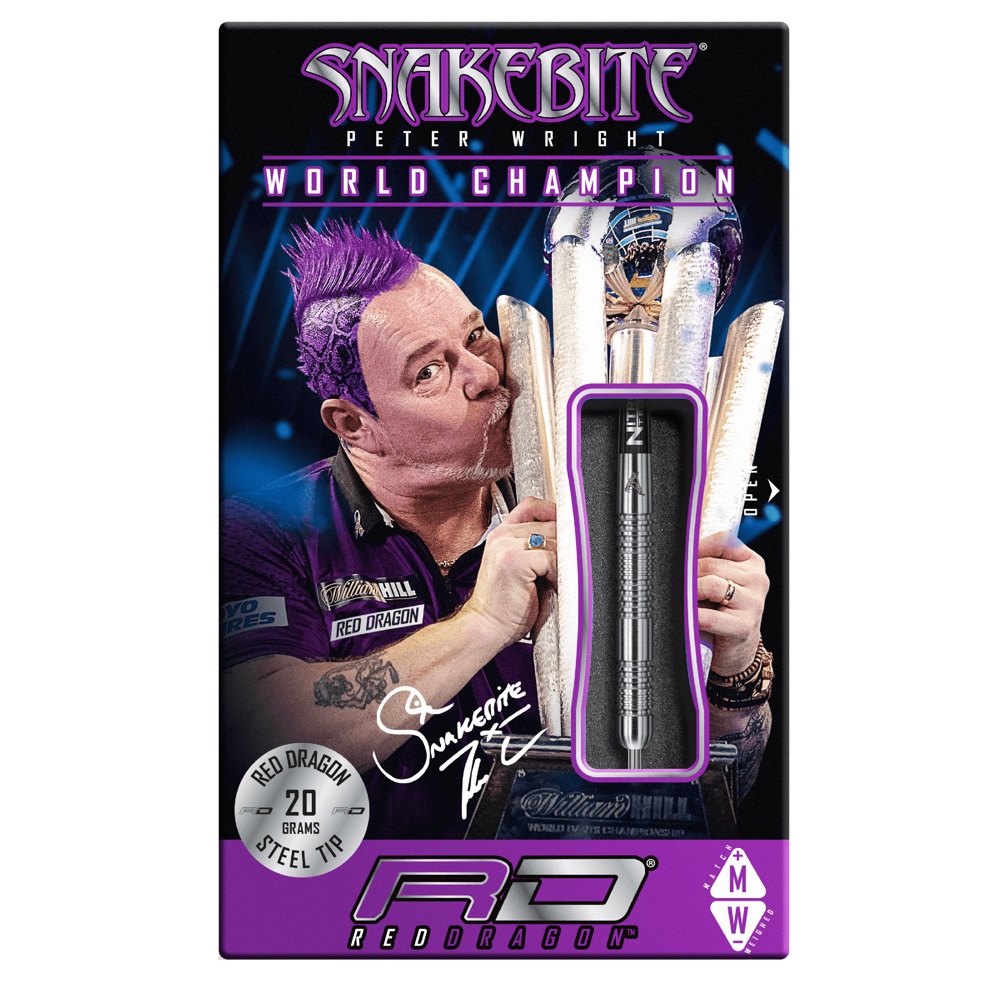 Red Dragon - Peter Wright Euro 11 90% - Steeldarts - Direct Darts - 4