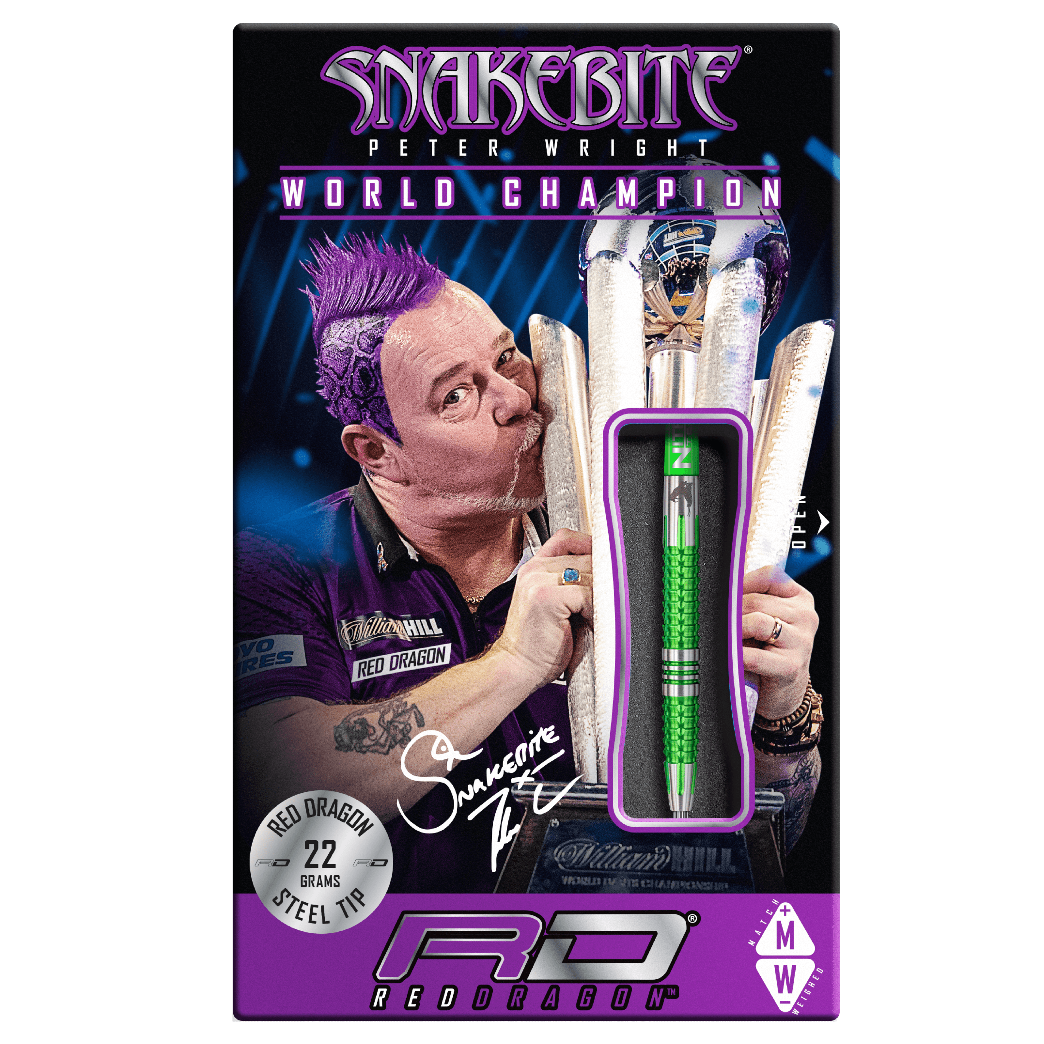 Red Dragon - Peter Wright Mamba 2 90% - Steeldarts - Direct Darts - 4
