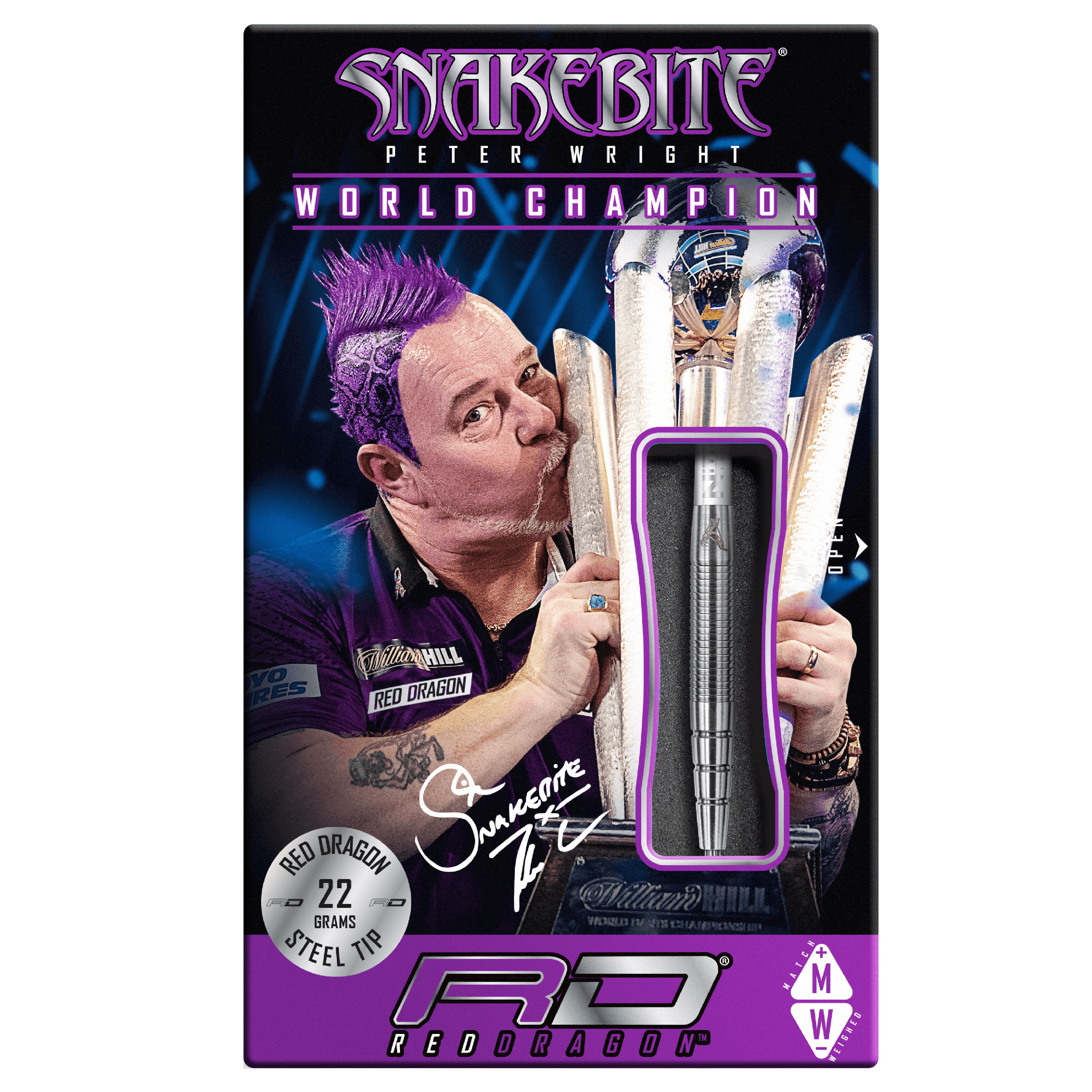 Red Dragon - Peter Wright Pl15 90% - Steeldarts - Direct Darts - 4