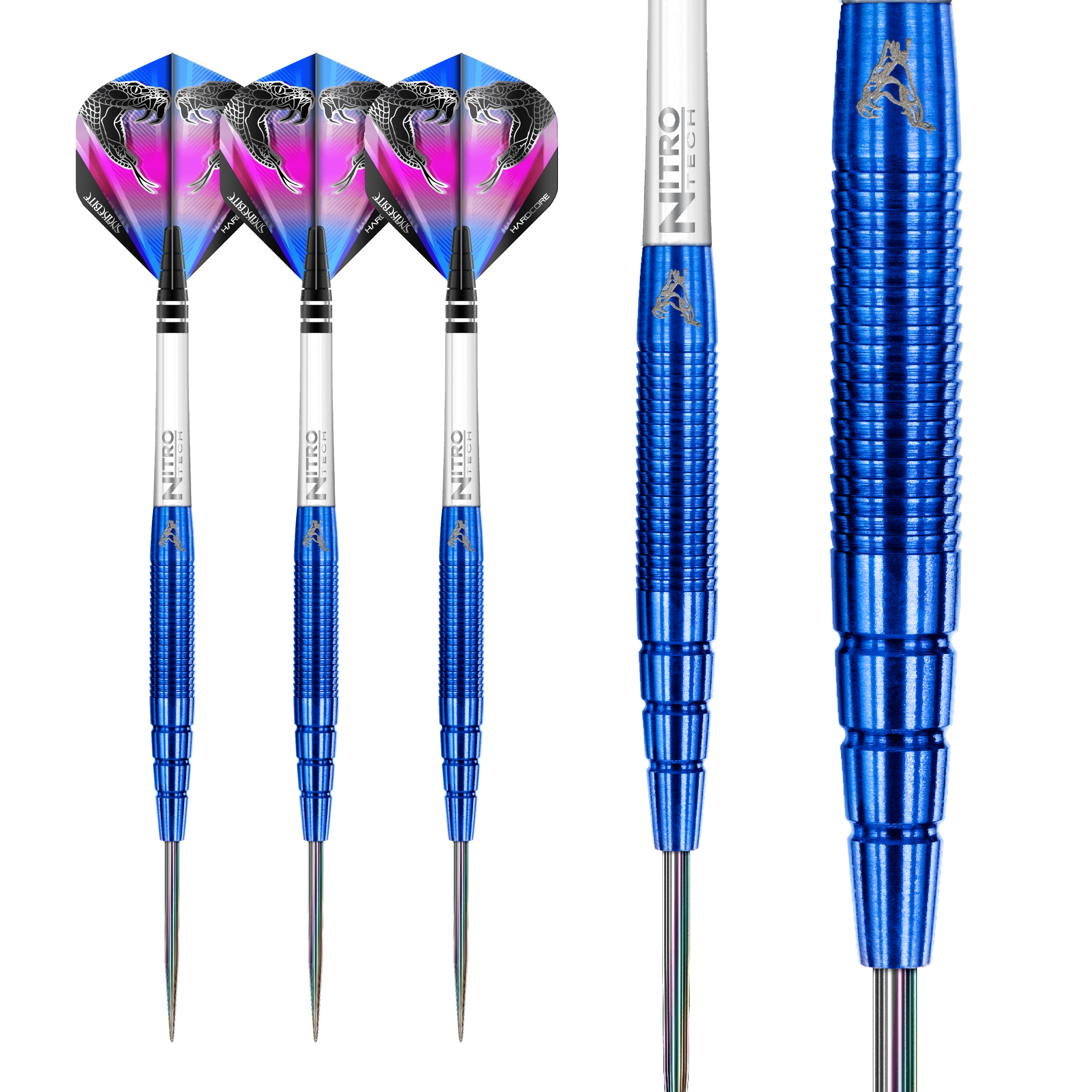Red Dragon - Peter Wright Pl15 Blue 90% - Steeldarts - Direct Darts - 6