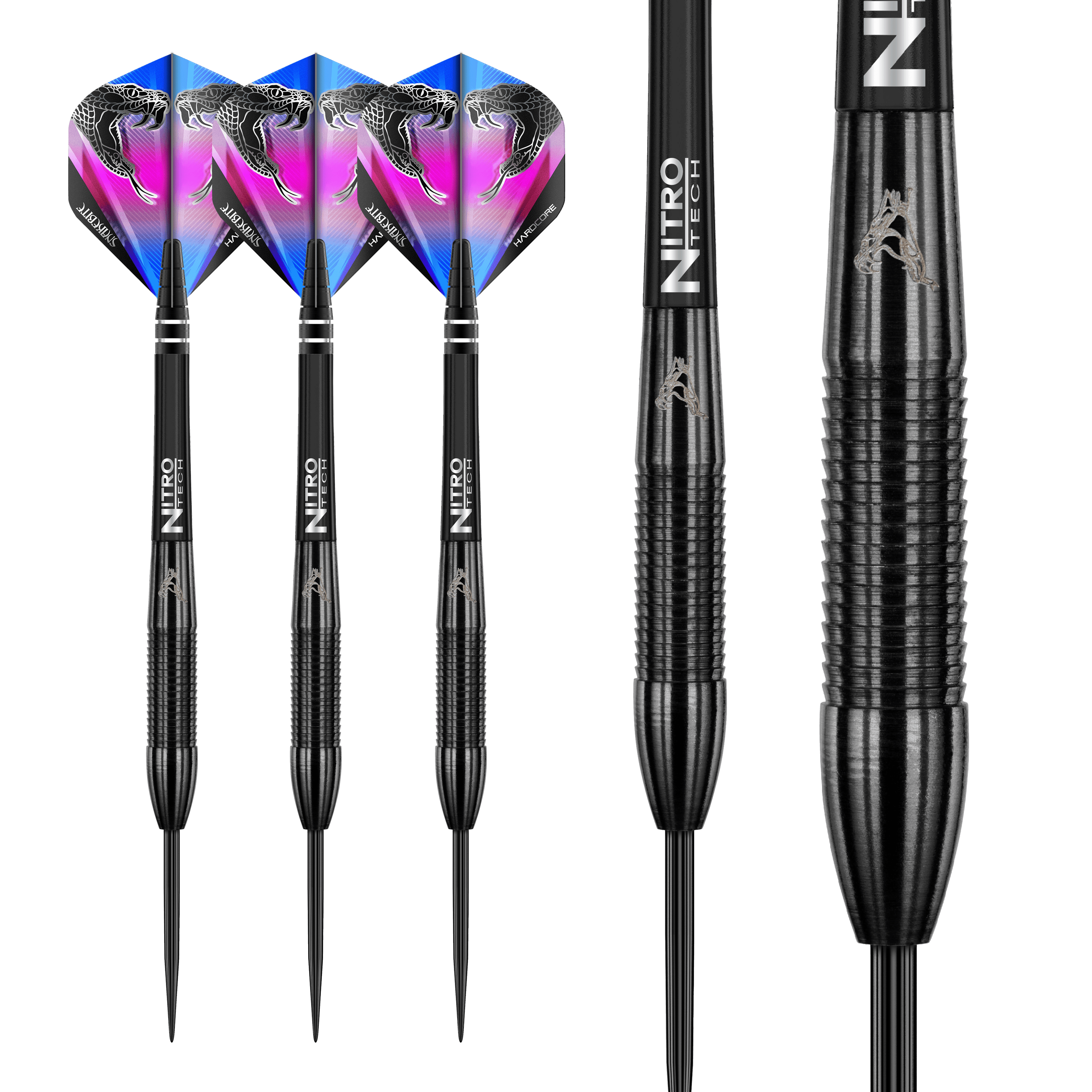 Red Dragon - Peter Wright Snakebite 3 Black 90% - Steeldarts - Direct Darts - 6
