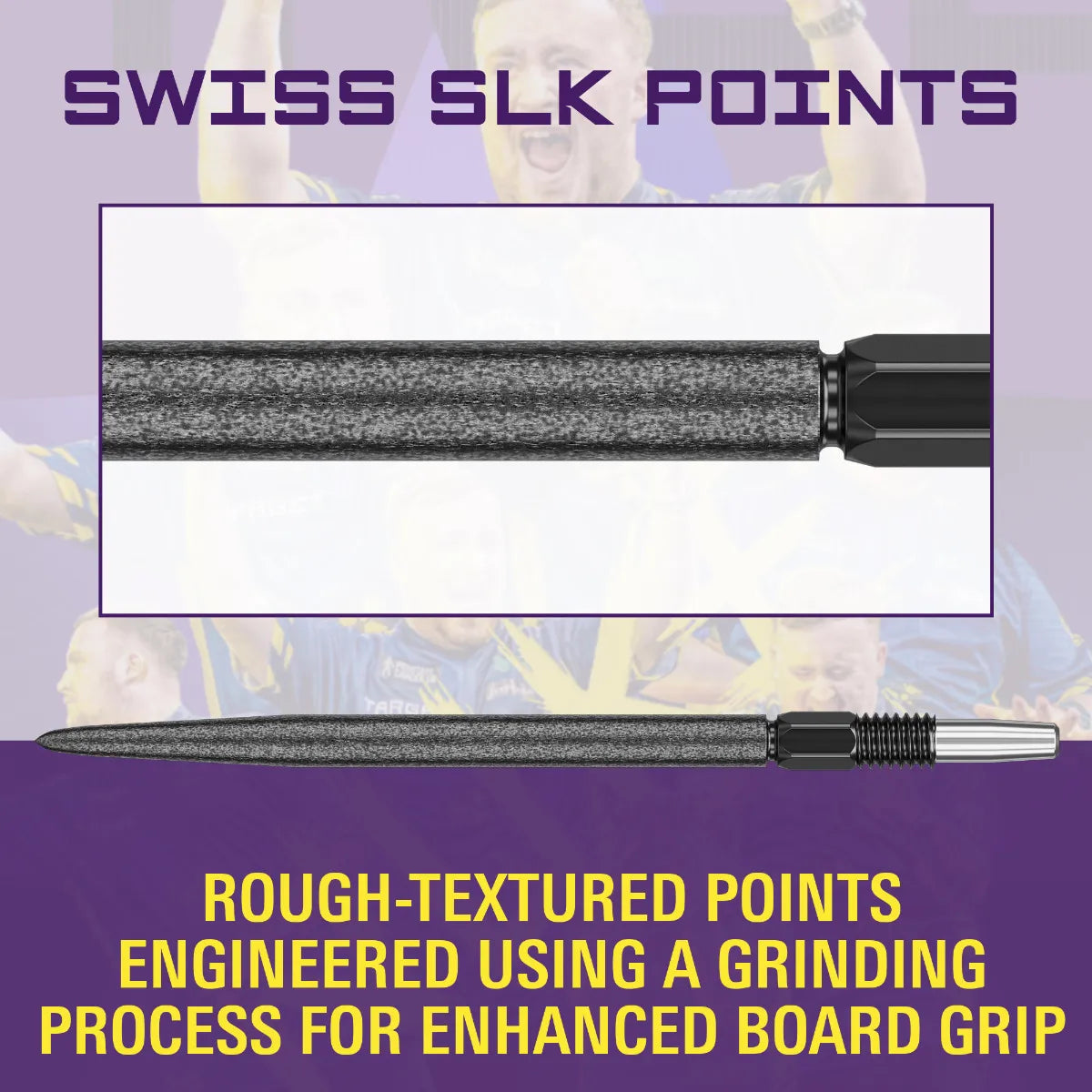 Target - Swiss Slk Point Schwarz - Spitzen - Direct Darts - 3