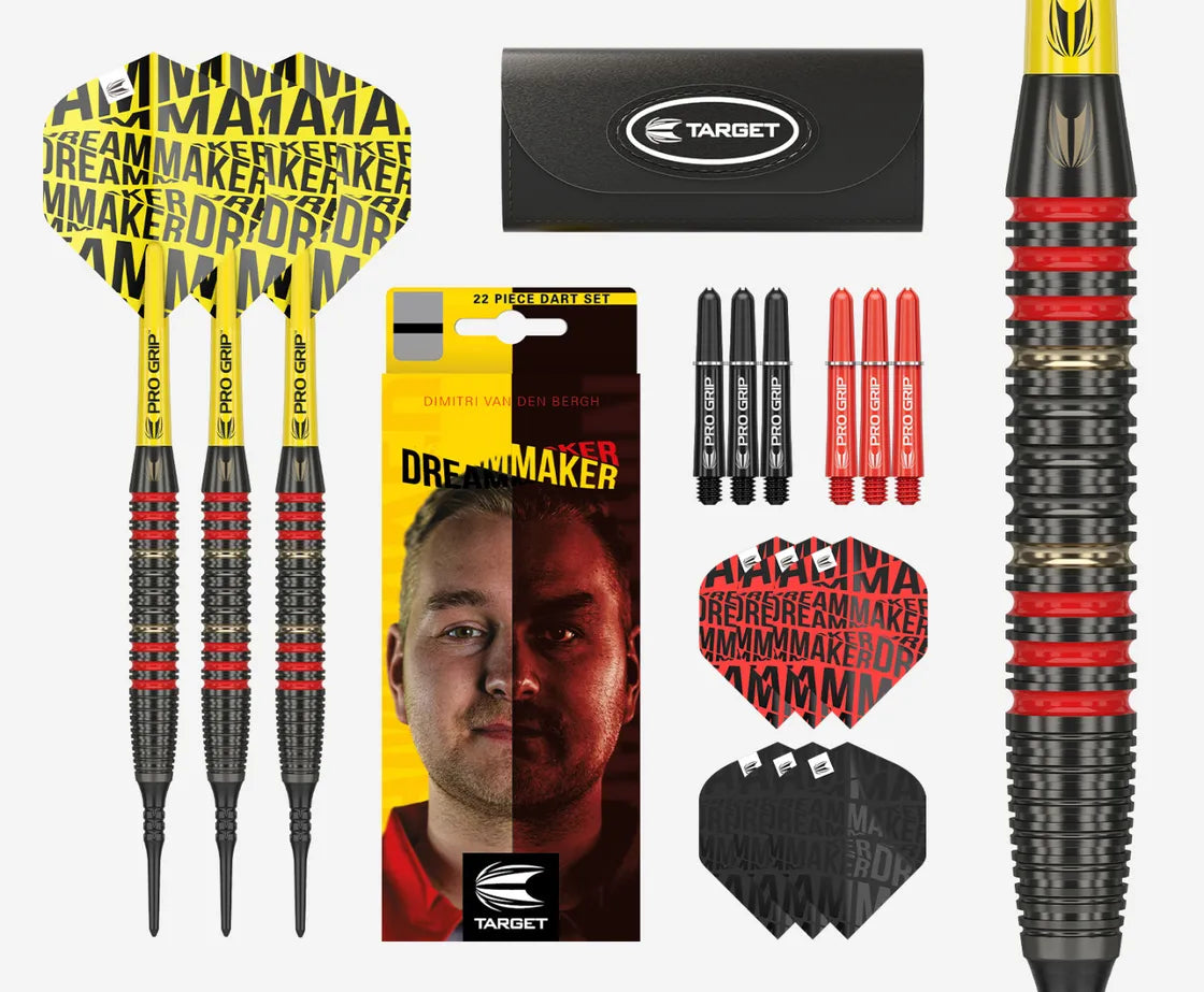 Target - Dimitri Van Den Bergh - Brass - Softdarts - Direct Darts - 1