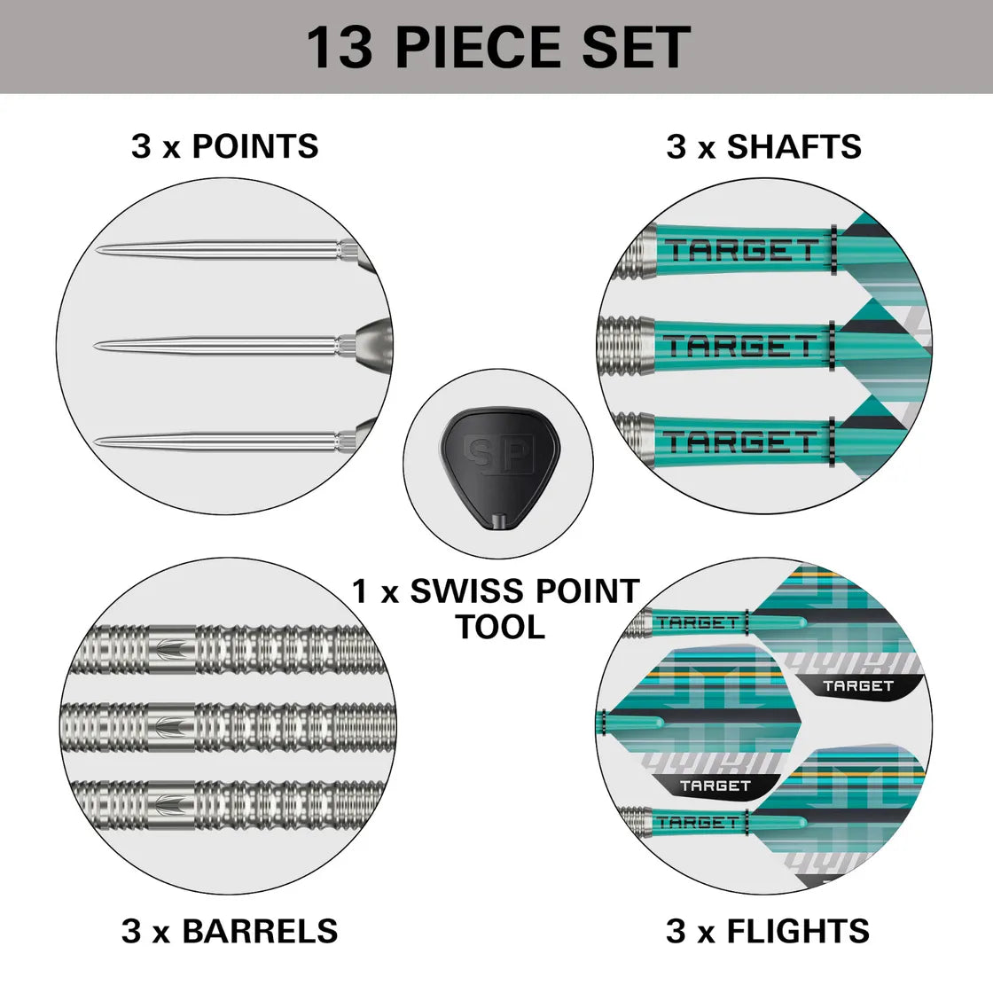 Target - Hydro 01 - 90% - Steeldarts - Direct Darts - 3