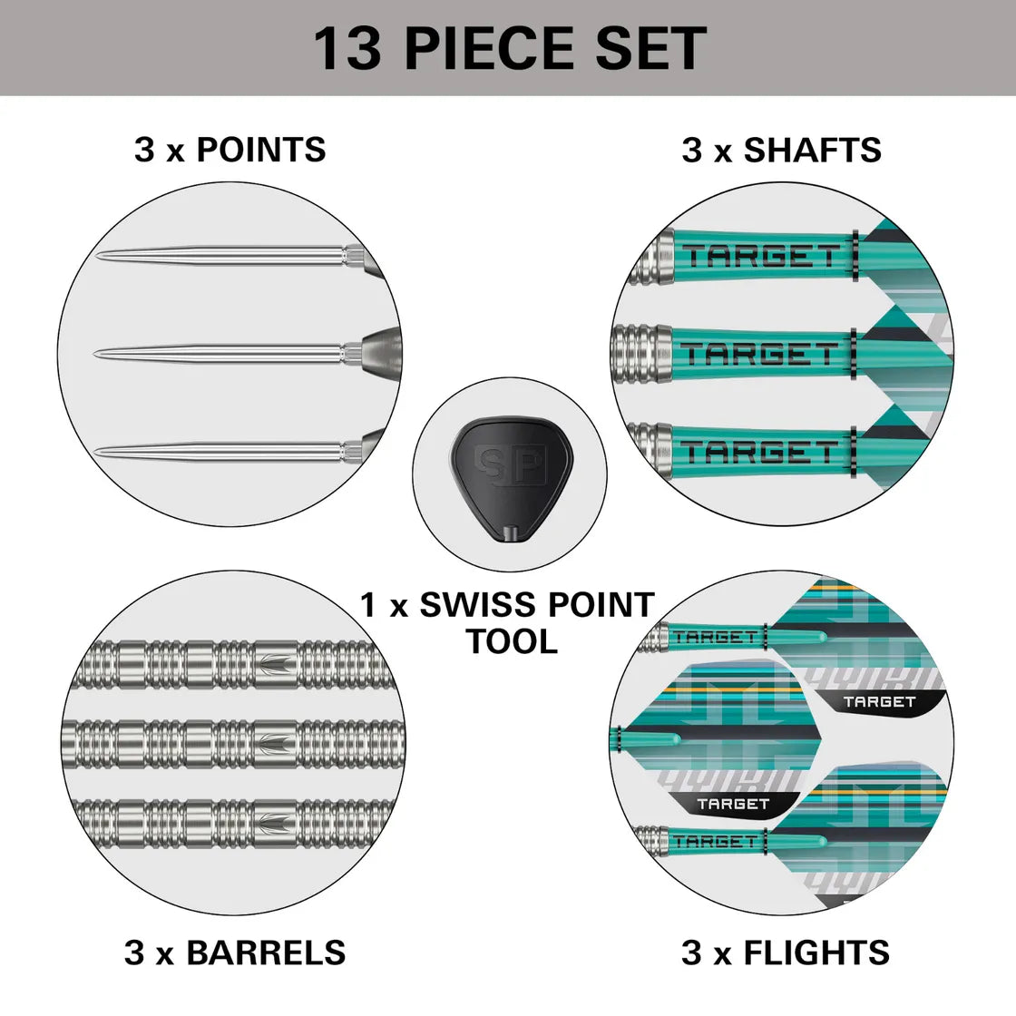 Target - Hydro 02 - 90% - Steeldarts - Direct Darts - 3