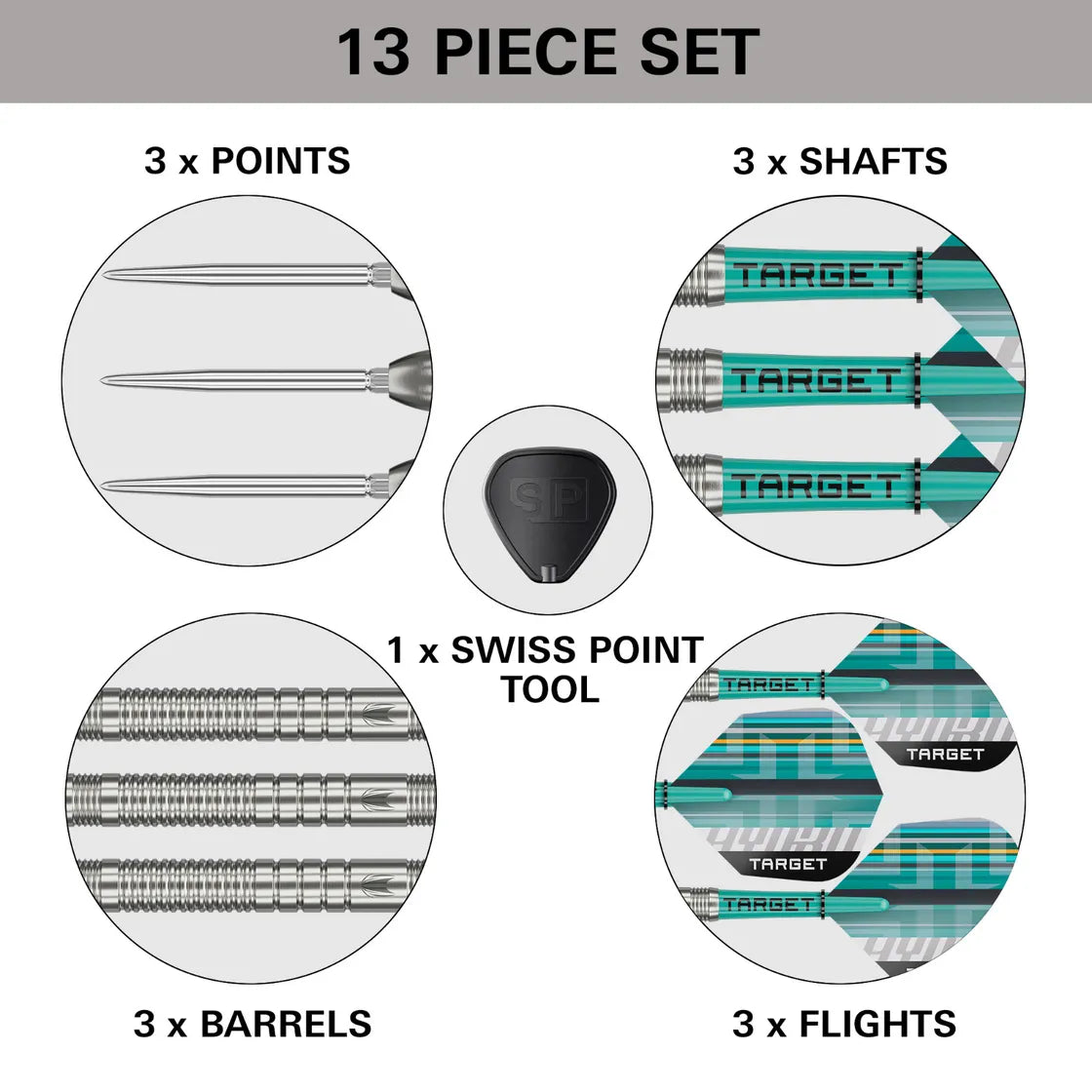 Target - Hydro 03 - 90% - Steeldarts - Direct Darts - 3