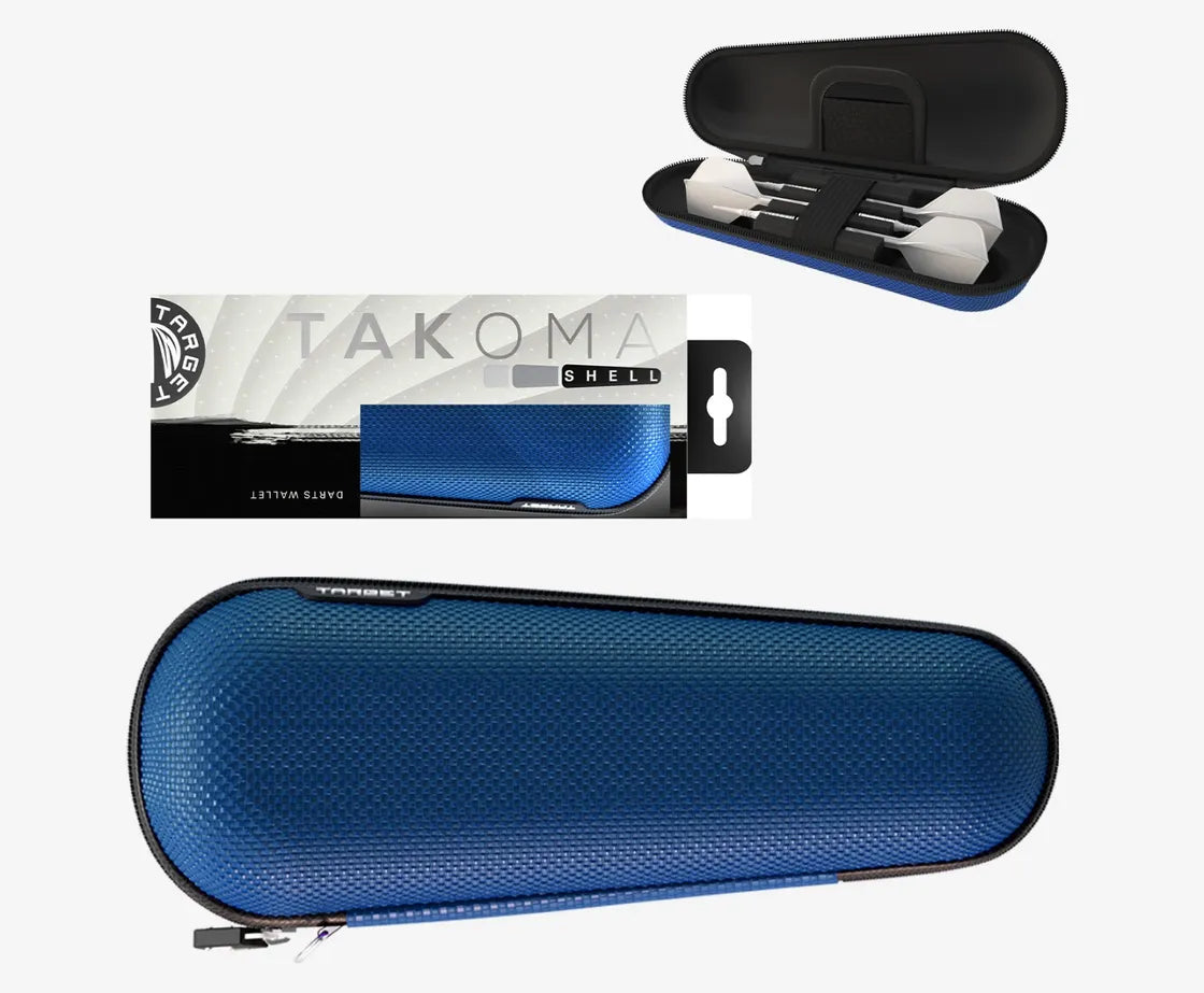 Target Japan - Takoma - Shell - Blau - Darts Taschen - Direct Darts - 1