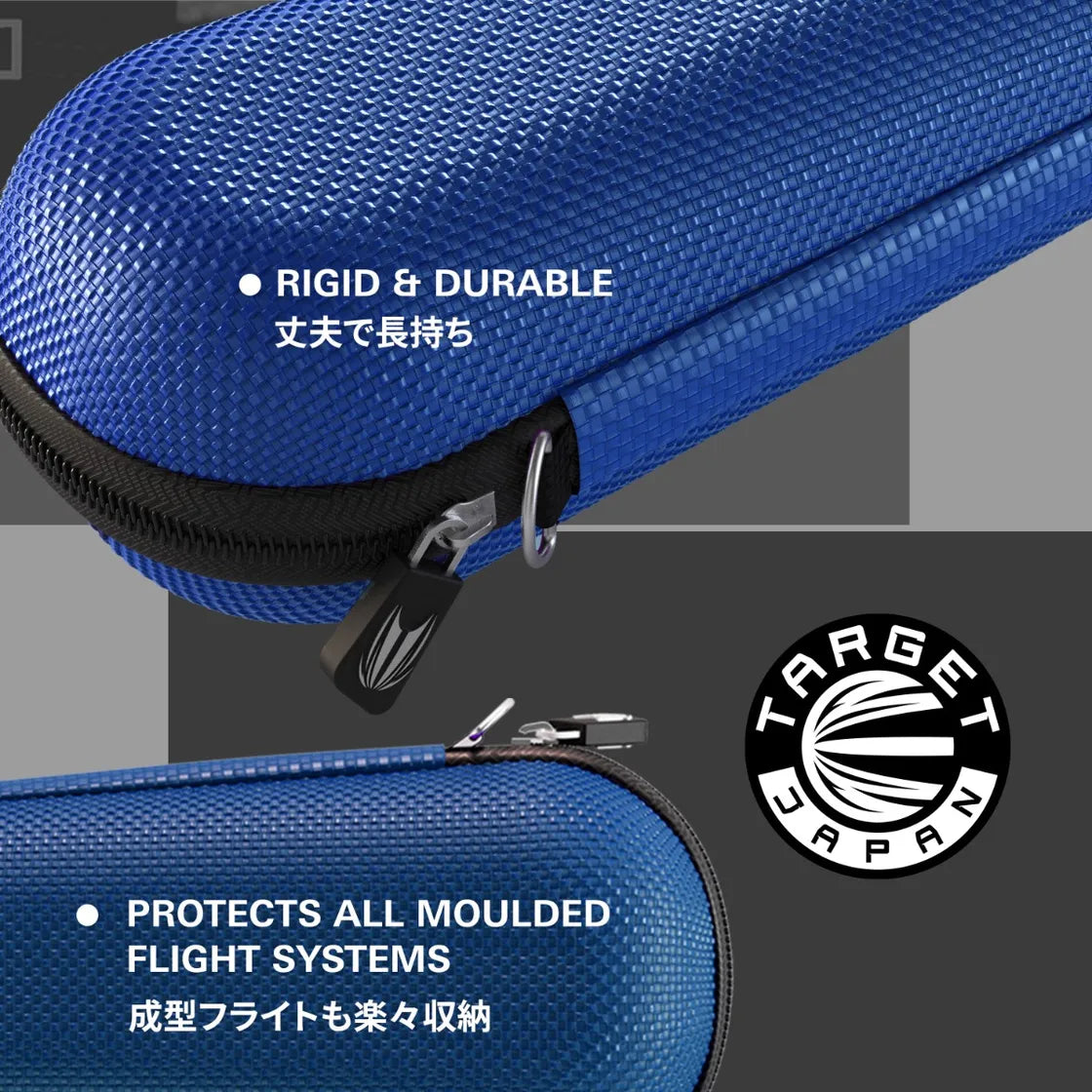 Target Japan - Takoma - Shell - Blau - Darts Taschen - Direct Darts - 2