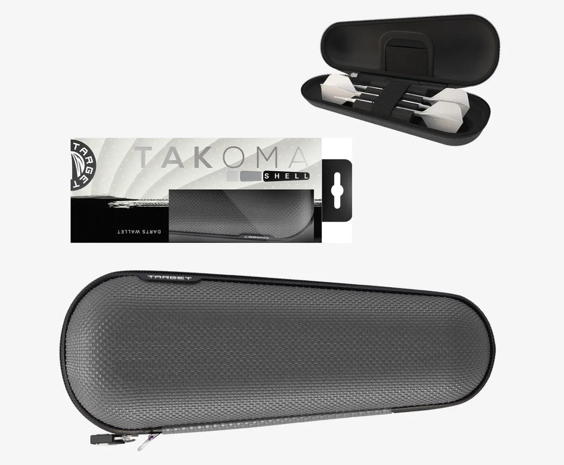 Target Japan - Takoma - Shell - Grau - Darts Taschen - Direct Darts - 1
