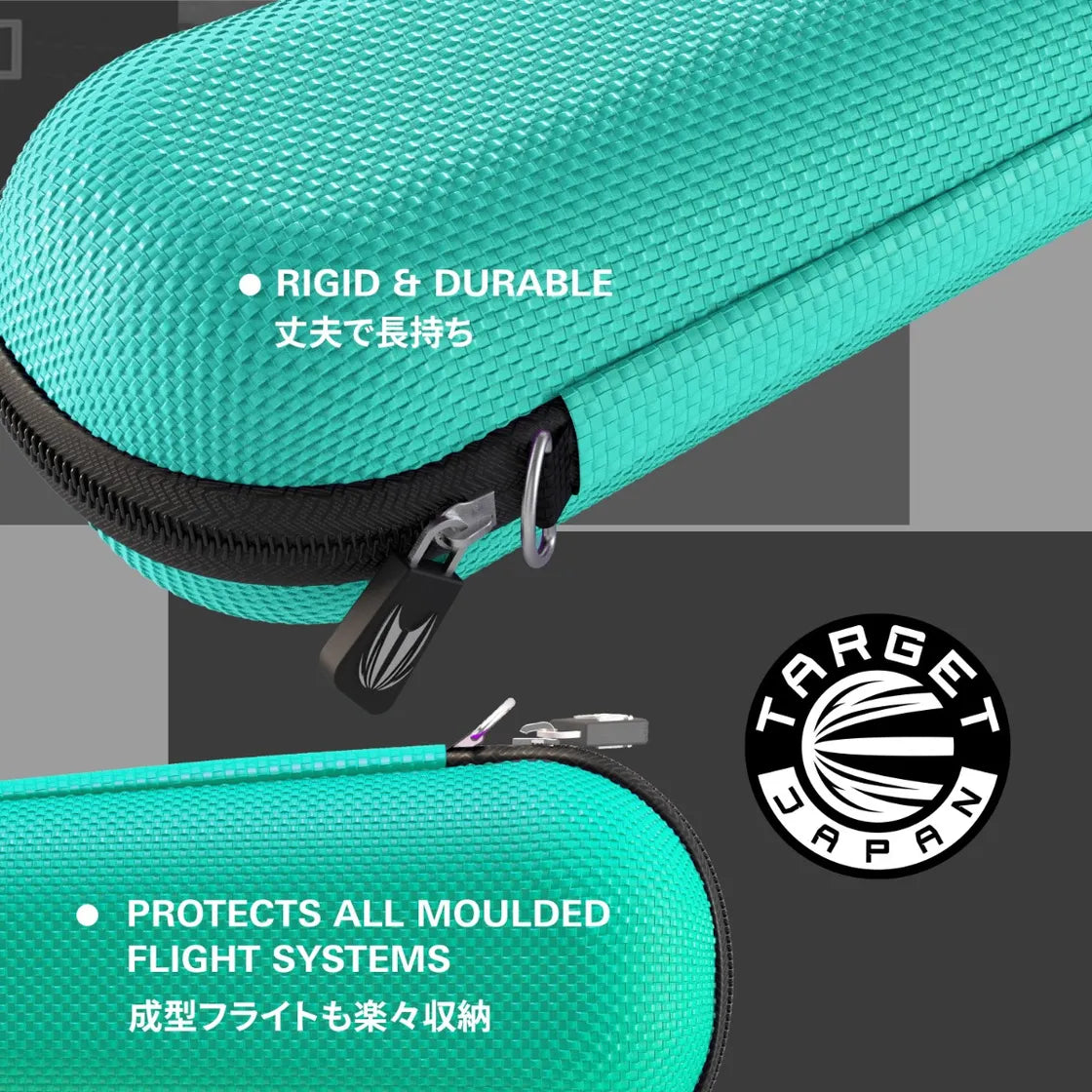 Target Japan - Takoma - Shell - Türkis - Darts Taschen - Direct Darts - 2