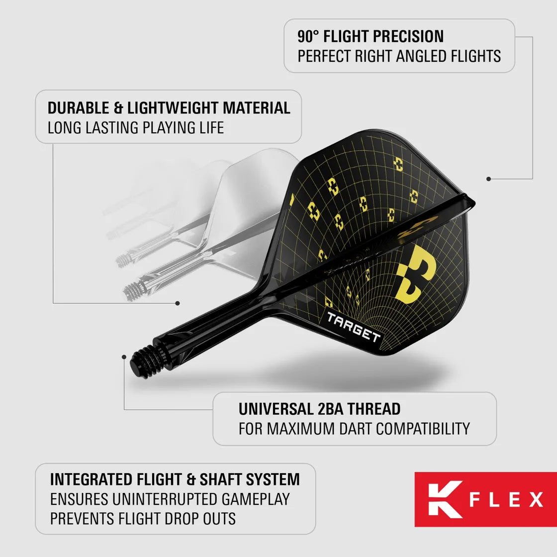 Target - K-Flex - Bolide - No2 - Flight System - Direct Darts - 5