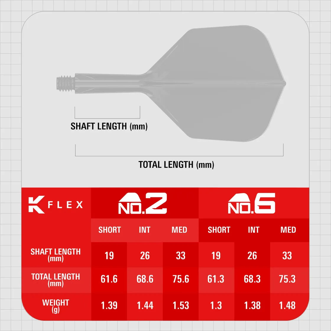 Target - K-Flex - Bolide - No6 - Flight System - Direct Darts - 4