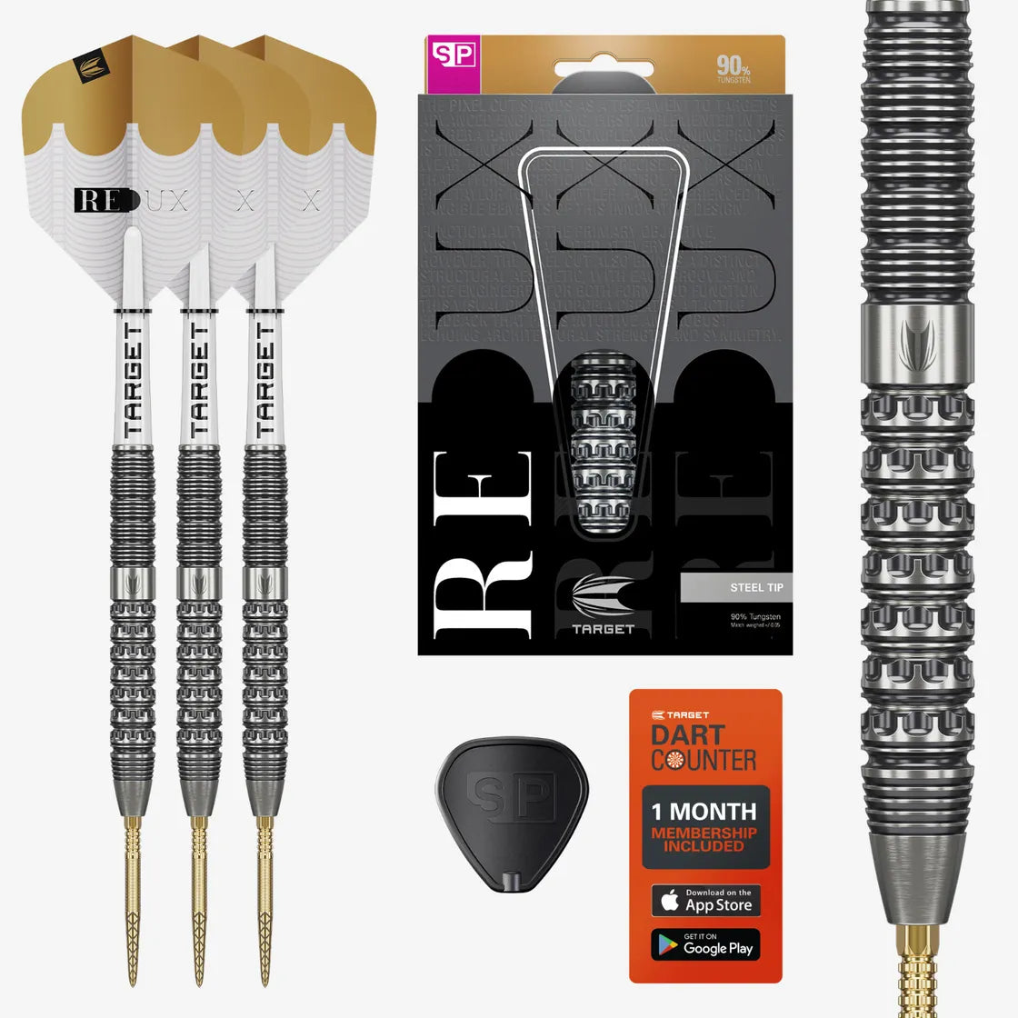 Target - Redux 01 - 90% -Steeldarts - Direct Darts - 1
