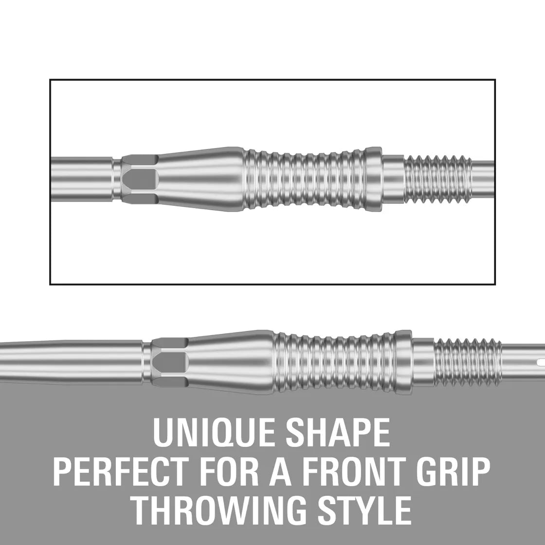 Target - Signature Swiss Point Rst - Silber - Steeldart Spitzen - Direct Darts - 3