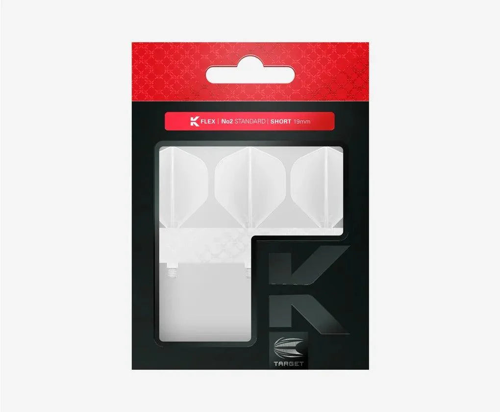 Target - K-Flex - No2 - Weiß - Flight System - Direct Darts - 3