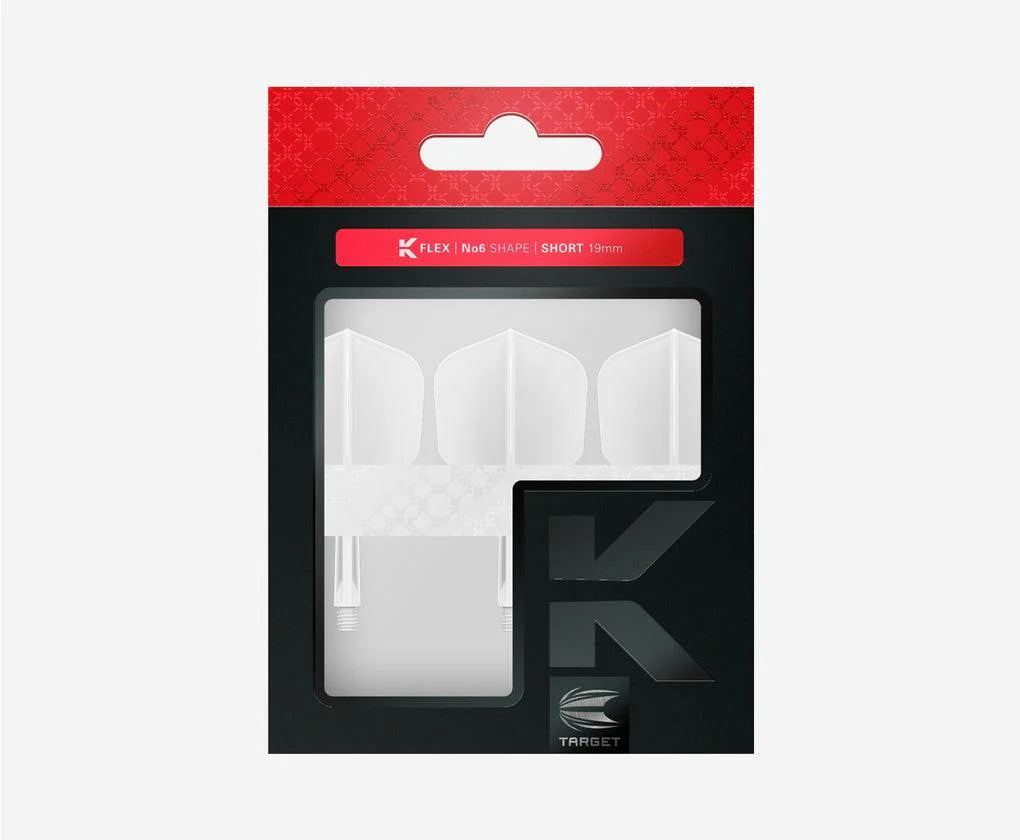 Target - K-Flex - No6 - Weiß - Flight System - Direct Darts - 3