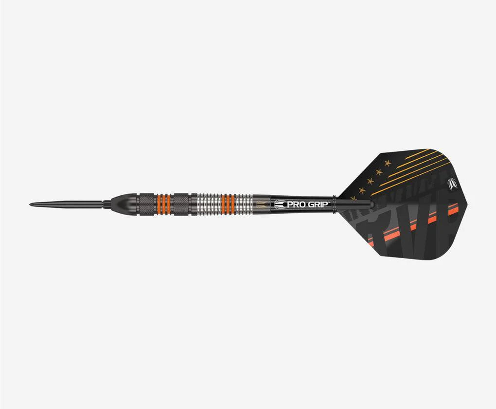 Target - Raymond Van Barneveld Schwarz 80% - Steeldarts - Direct Darts - 3