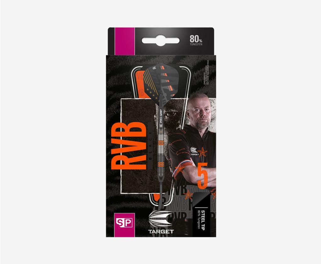 Target - Raymond Van Barneveld Schwarz 80% - Steeldarts - Direct Darts - 4