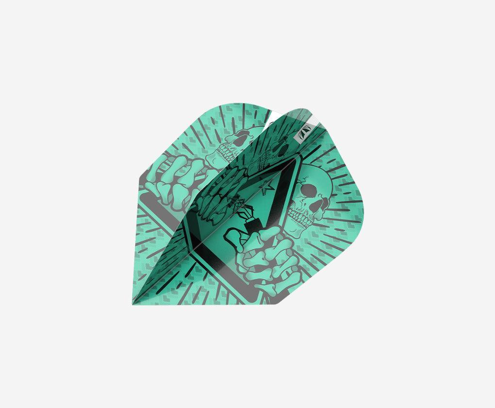 Target - Rob Cross Ink - Flight / Shaft Set - No6 - 3 Sets (9 Stück) Dart Shafts / Flights Set - Direct Darts - 2