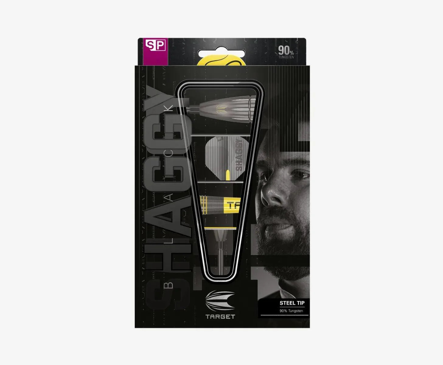 Target - Scott Williams Schwarz 90% - Steeldarts - Direct Darts - 4