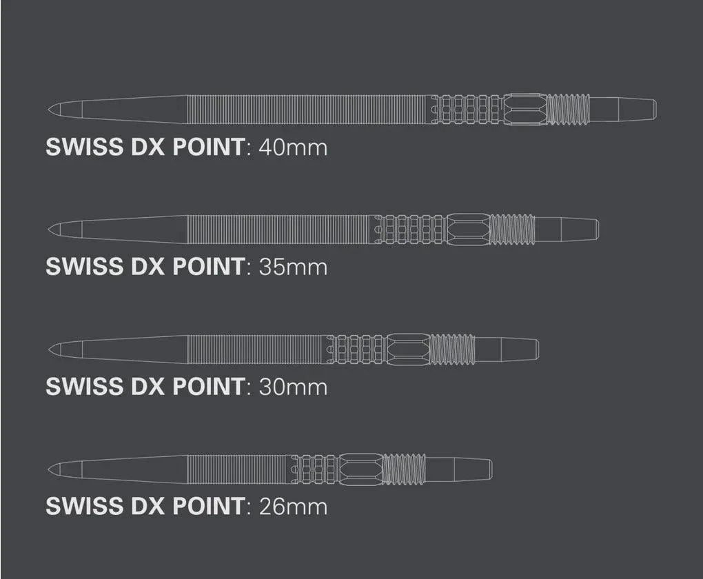 Target - Swiss Point - Dx - Silber - Spitzen - Direct Darts - 4
