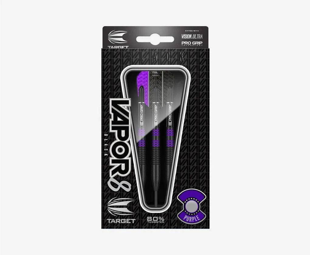 Target - Vapor8 Schwarz & Lila 80% - Steeldarts - Direct Darts - 3