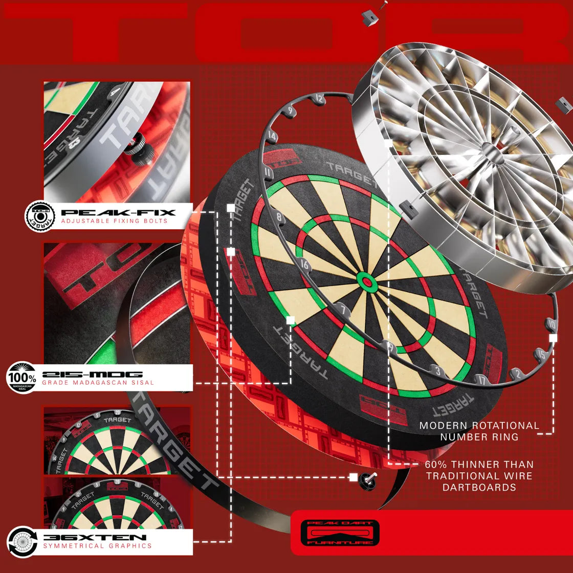 Target - Tor - Dartscheiben - Direct Darts - 2