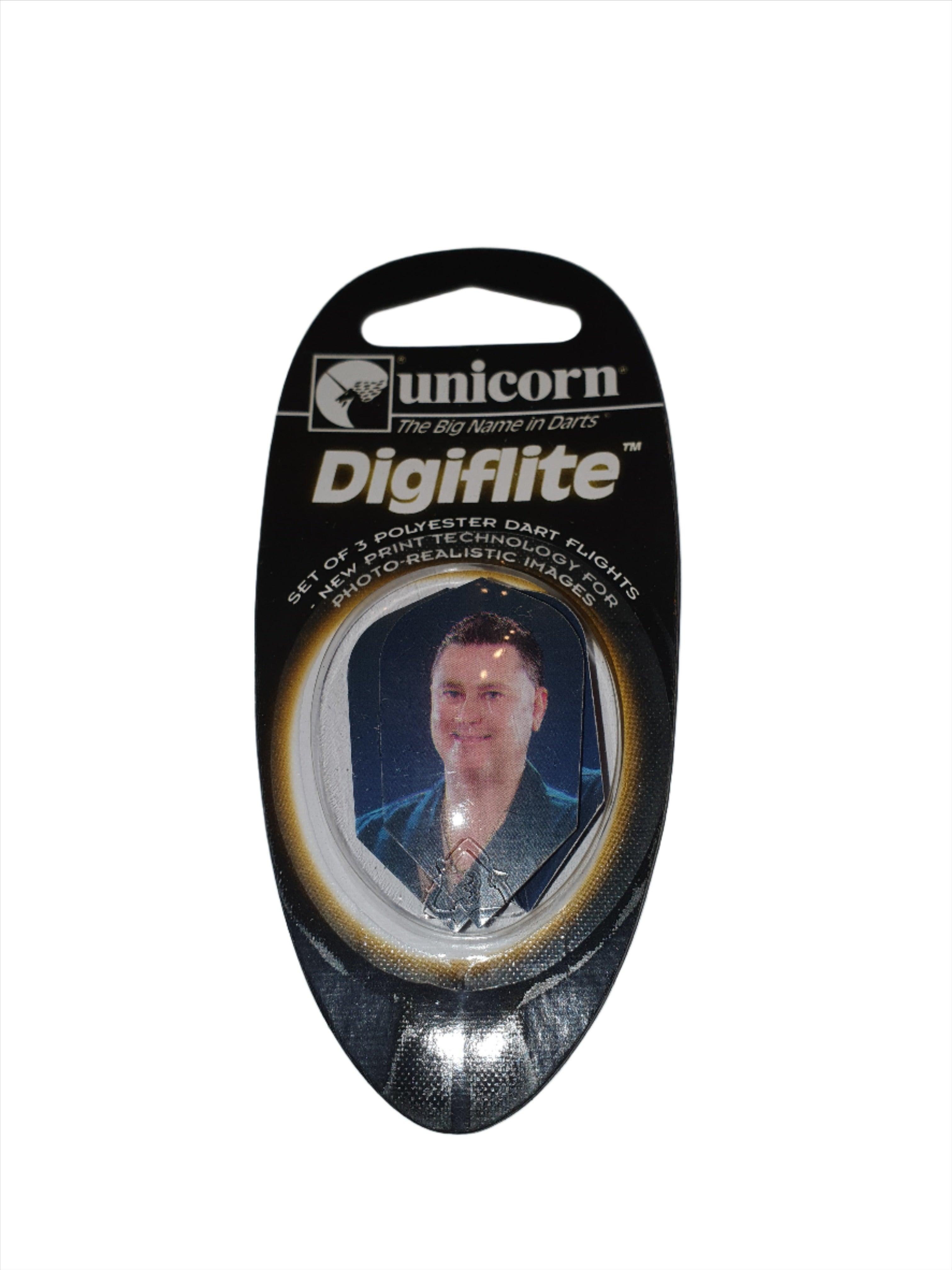 Unicorn - Authentic - Col Image - K.Painter - Slim - 100 Micron - Dart Flights - Direct Darts - 1