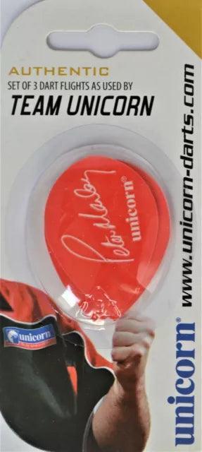 Unicorn - Authentic - Peter Manley - Rot - Xtra - 100 Micron - Dart Flights - Direct Darts - 1