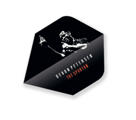 Unicorn - Authentic Plus Spartan D.Petersen - 125 Micron - Darts Flights - Direct Darts - 1