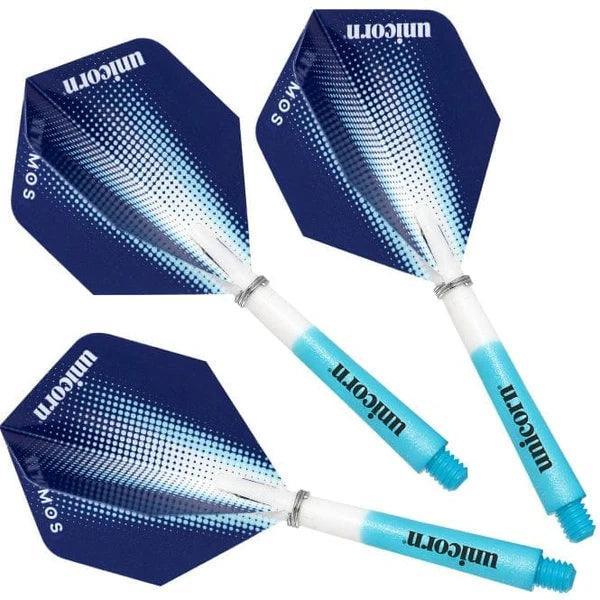 Unicorn - Cosmos Comet Combo Pack - 100 Micron - Darts Flights - Direct Darts - 1