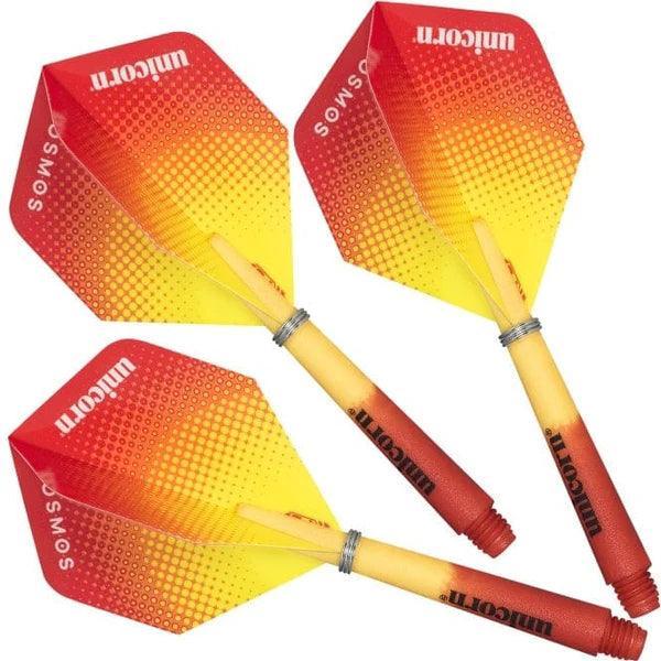 Unicorn - Cosmos Pulsar Combo Pack - 100 Micron - Darts Flights - Direct Darts - 1