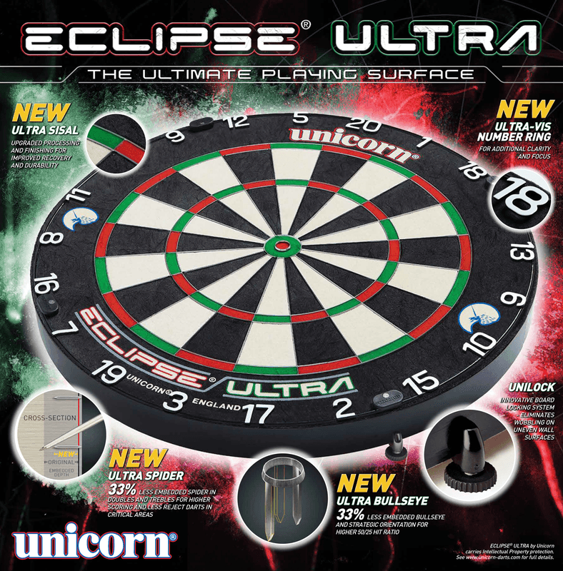 Unicorn - Eclipse Ultra Unilock - Dartscheiben - Direct Darts - 4