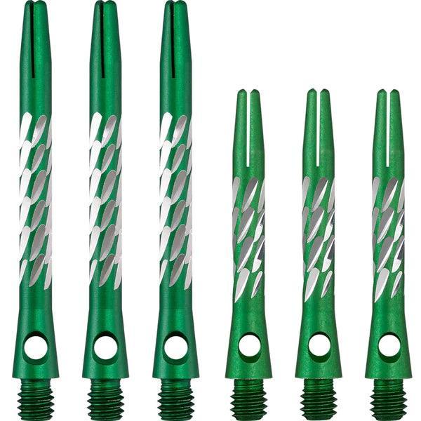Unicorn - Premier Aluminium Grün - Dart Shafts - Direct Darts - 1