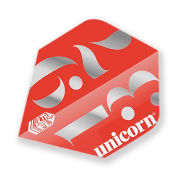 Unicorn - Ultrafly - Origins - Rot - Plus - 100 Micron - Dart Flights - Direct Darts - 1