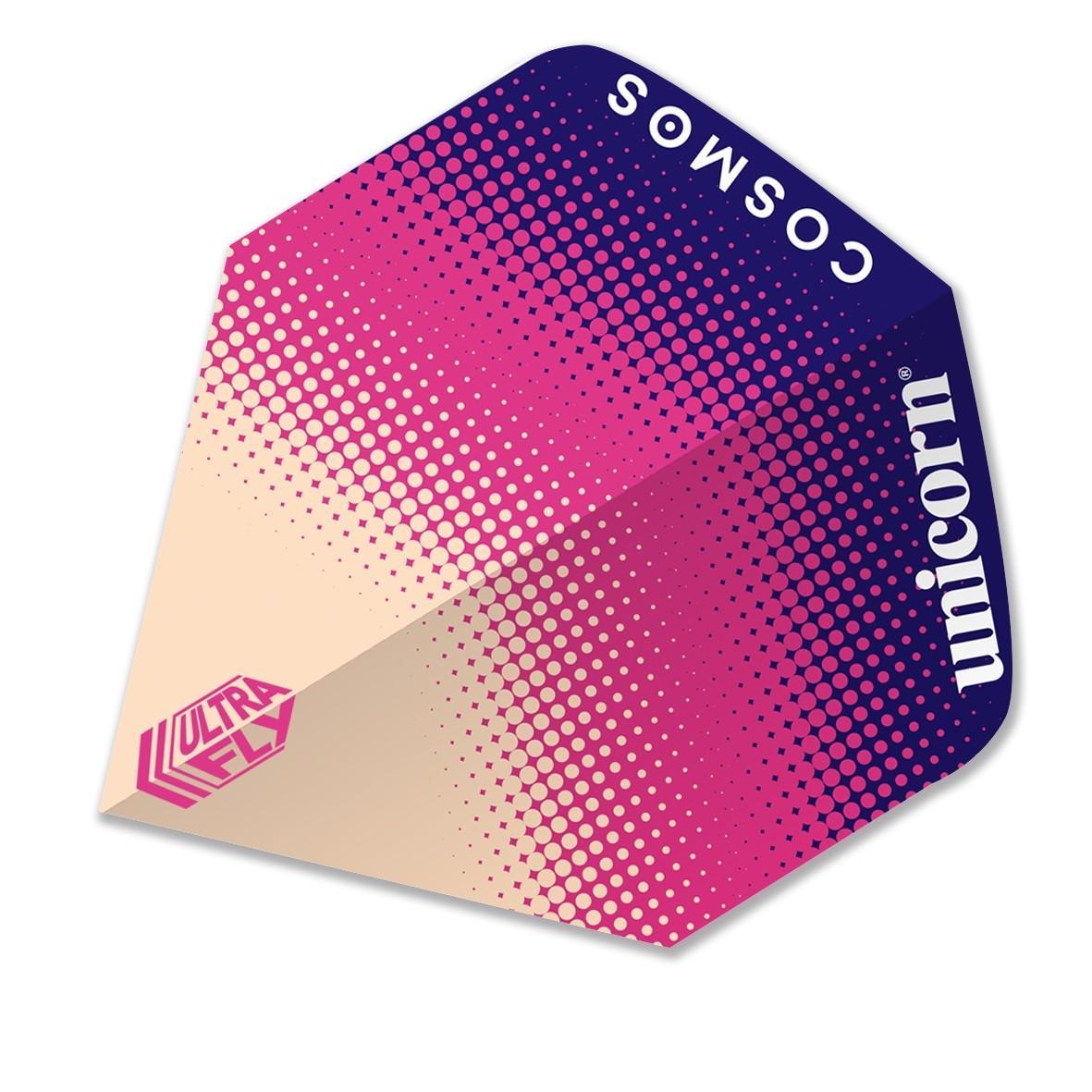 Unicorn - Ultrafly Plus Cosmos Aurora - 100 Micron - Darts Flights - Direct Darts - 1