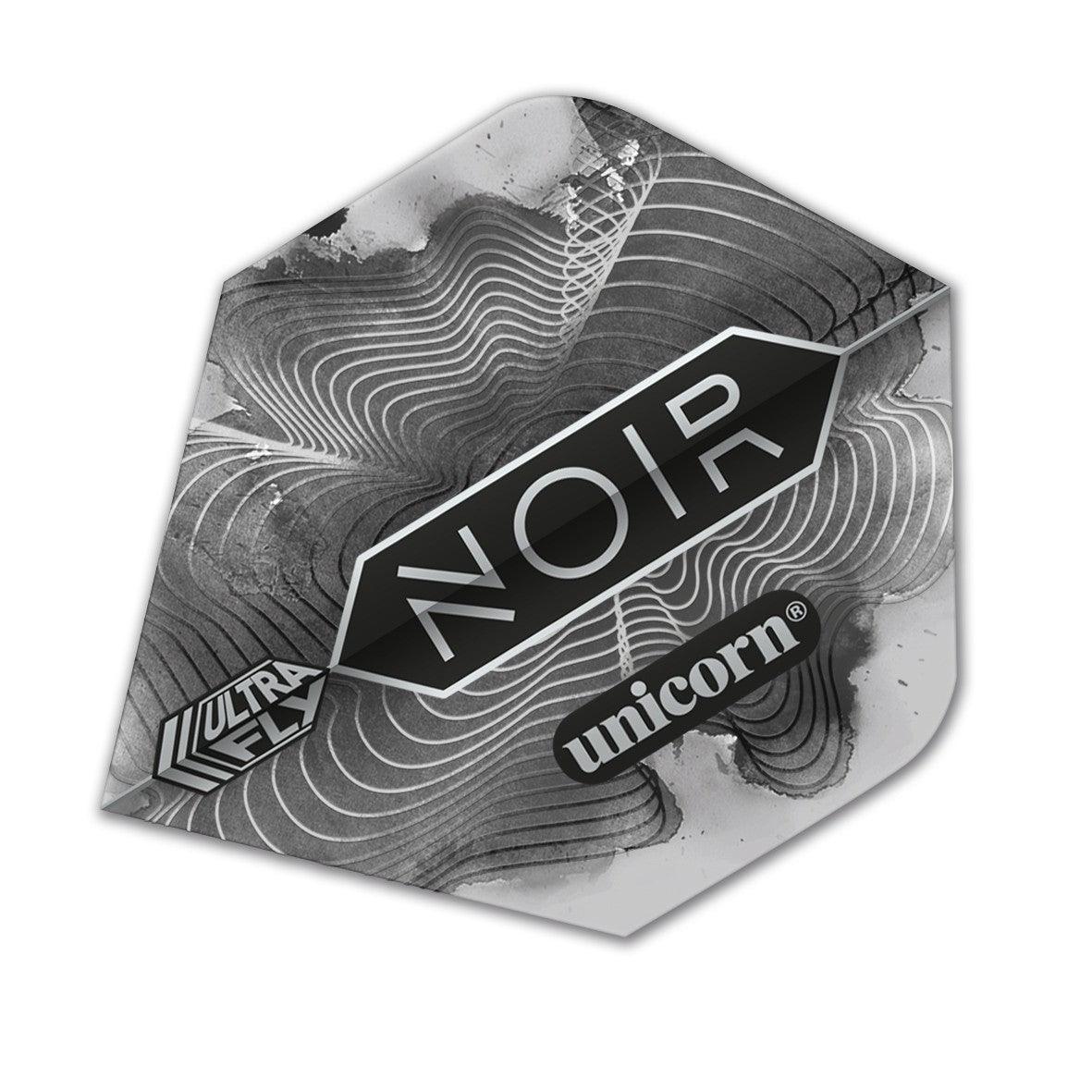 Unicorn - Ultrafly Plus Noir Organic - 100 Micron - Darts Flights - Direct Darts - 1