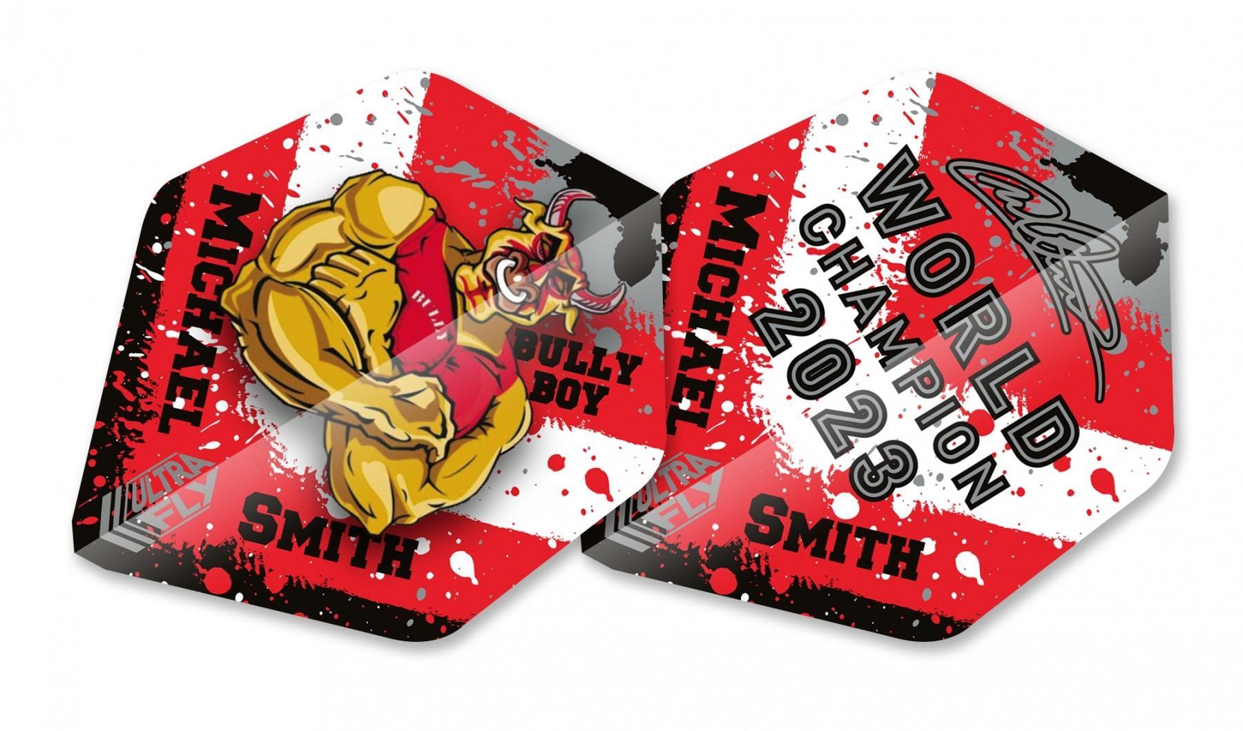 Unicorn - Ultrafly W/Champ Michael Smith - 100 Micron - Darts Flights - Direct Darts - 1