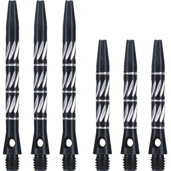 Unicorn - W/Champion Aluminium Schwarz - Dart Shafts - Direct Darts - 1