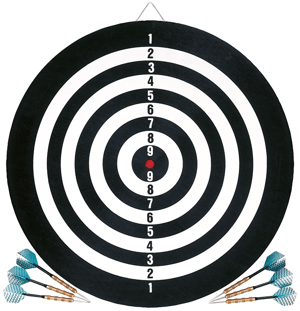 Unicorn - Xl Papier - Dartscheiben - Direct Darts - 2